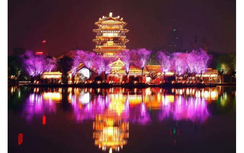 濟(jì)南亮化工程，濟(jì)南照明工程，濟(jì)南城市夜景亮化工程，濟(jì)南樓體亮化工程