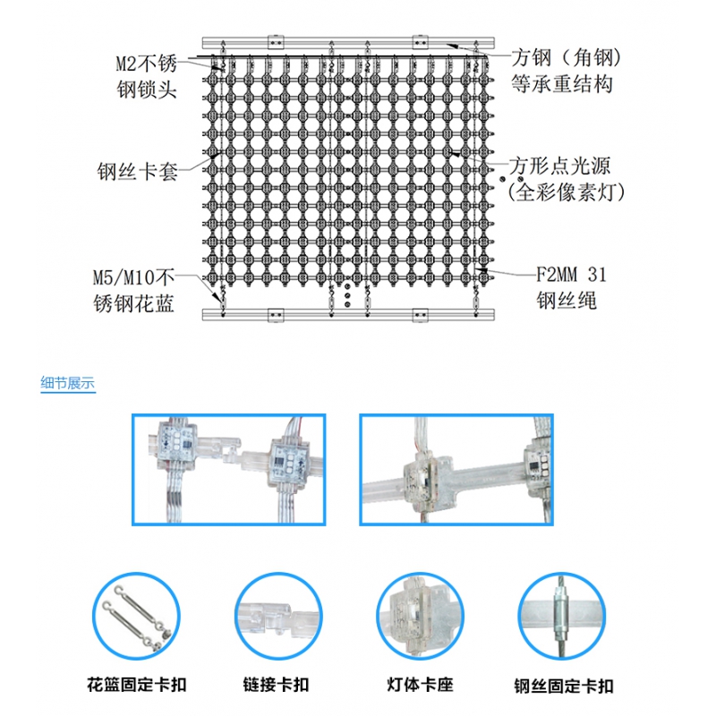 P62.5全彩網(wǎng)格屏，網(wǎng)格軟屏，戶(hù)外LED網(wǎng)格屏