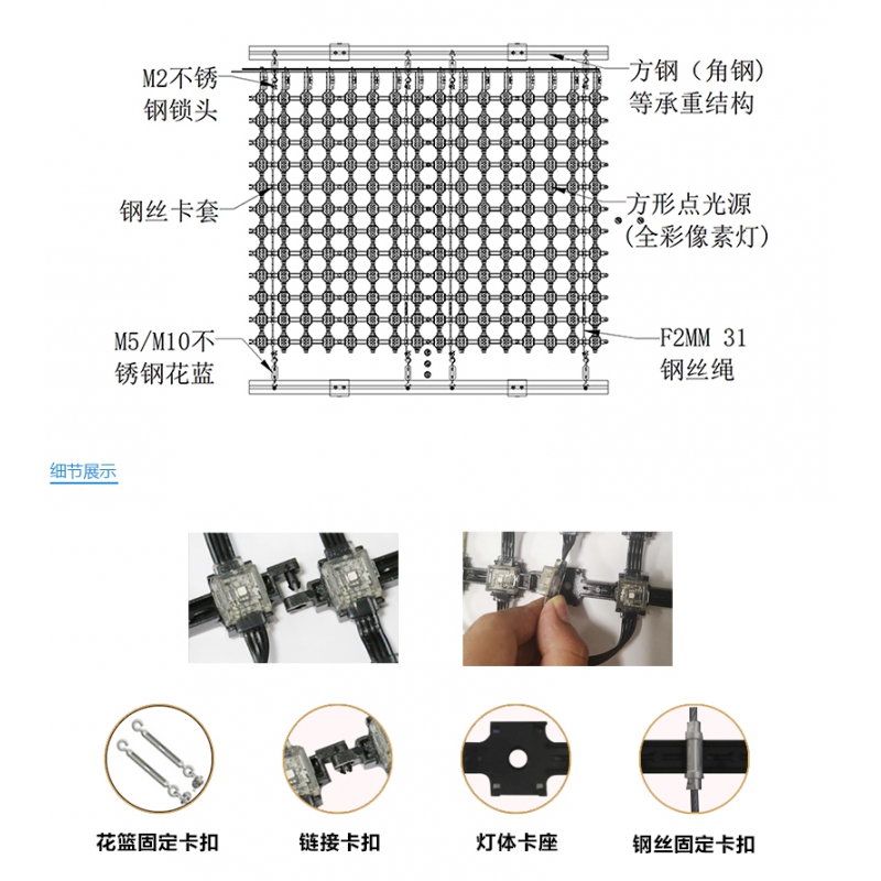 P38.5 LED 網(wǎng)格屏，LED網(wǎng)格軟屏，戶(hù)外LED網(wǎng)格屏